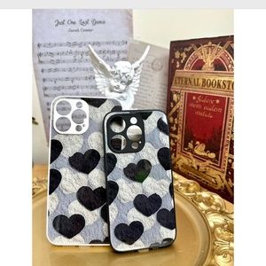 Clearance.2 item.iphone13/13pro/13promax/iphone14 plus/14pro/14promax heart Case